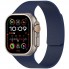 Силіконовий ремінець Magic для Apple Watch 38/40/41 мм темно-синій