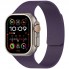 Ремінець силіконовий Magic Silicon для Apple Watch 38/40/41 мм фіолетовий, м'який