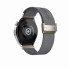 Ремешок для часов Nylon Metal Lock универсальный 22 мм серый