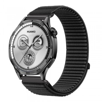Ремешок no brand Mounting Nylon Strap универсальный 22 мм черный нейлоновый