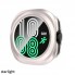 Чехол с защитным стеклом для часов PC Glass Watch 7 47 мм Starlight, полный обхват