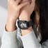 Ремешок для часов Striped Magnetic Buckle Strap для Apple Watch 42/44/45/49 мм черный нейлоновый