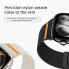 Ремешок для часов Striped Magnetic Buckle для Apple Watch 42/44/45/49 мм оранжевый, нейлоновый