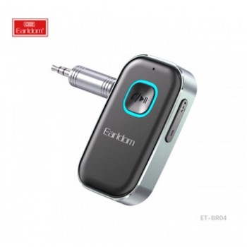 Bluetooth аудіо ресивер Earldom ET-BR04 міні, AUX, бездротовий