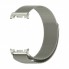Ремешок Milanese Loop для Samsung Watch 8 магнитный серый металл