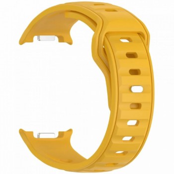 Ремінець для годинника Silicone Band Watch 8 силіконовий жовтий універсальний