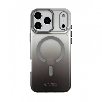 Чохол силіконовий Santa Barbara Polo Augus для iPhone 17 Pro з MagSafe сірий