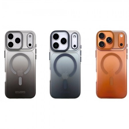 Чохол силіконовий Polo Augus для iPhone 17 Pro Max з MagSafe, синій