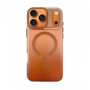 Чохол силіконовий Polo Augus для iPhone 17 Pro Max з MagSafe помаранчевий