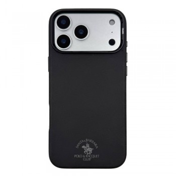 Чохол Polo Simon Leather Case MagSafe для iPhone 17 Pro шкіряний чорний