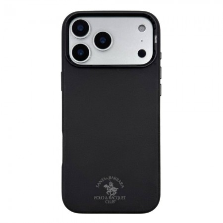 Чохол Polo Simon Leather Case MagSafe для iPhone 17 Pro шкіряний чорний