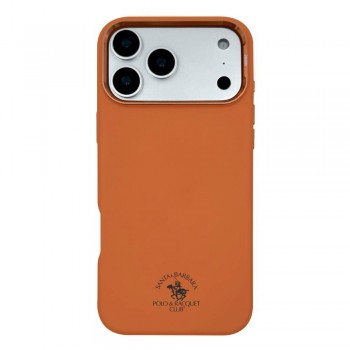 Чохол Polo Simon Leather Case MagSafe для iPhone 17 Pro Max шкіряний помаранчевий