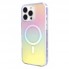 Чехол Rainbow Case с MagSafe для iPhone 16 Pro Max прозрачный градиент