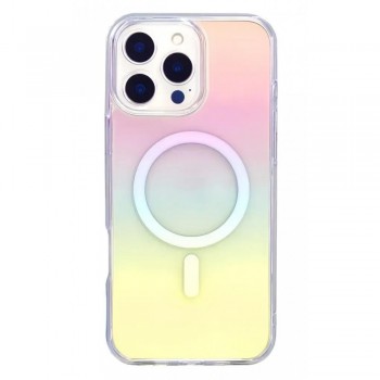 Чохол no brand Rainbow Case MagSafe для iPhone 17 Air прозорий градієнт