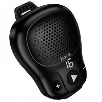Портативная Bluetooth колонка Hoco HC44 с дисплеем, FM-радио, синяя