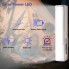 Аварійна LED лампа no brand 40 см USB акумулятор настінне кріплення