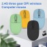 Беспроводная мышь H30 2.4G три режима DPI черная