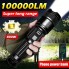 Фонарь ручной YJ-36 светодиодный, USB-зарядка, цифровой дисплей, Power Bank