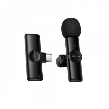 Беспроводной микрофон Borofone BFK16 USB Type-C для телефона, петличный