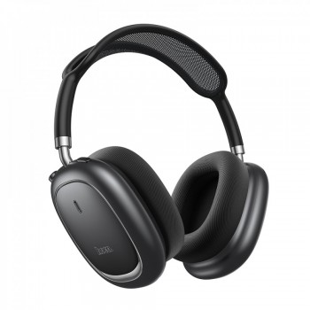 Навушники Bluetooth Hoco W68 Calma з ANC, до 45 годин роботи, метал сірий