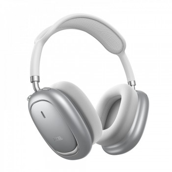 Навушники Bluetooth Hoco W68 Calma сріблясті, ANC, до 45 годин роботи