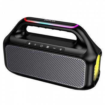 Портативная Bluetooth колонка Hoco HC47 30Вт, подсветка, FM, черная