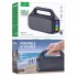 Портативна Bluetooth колонка Hoco HC47 30Вт, підсвітка, FM, чорна