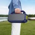 Портативна Bluetooth колонка Hoco HC47 30Вт, підсвітка, синя