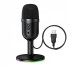 Микрофон Hoco L25 USB, настольный, с подсветкой