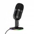 Микрофон Hoco L25 USB, настольный, с подсветкой