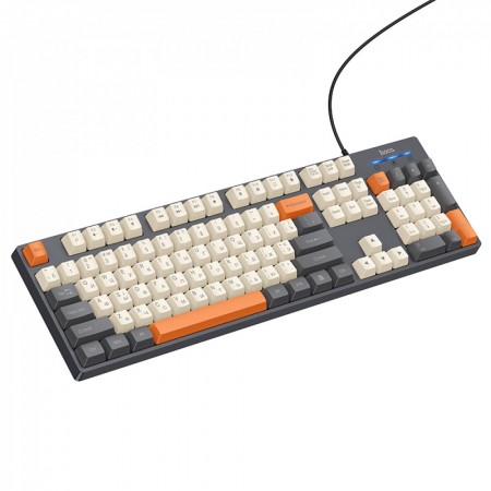 Клавіатура Hoco GM61 дротова USB 104 клавіші російська розкладка