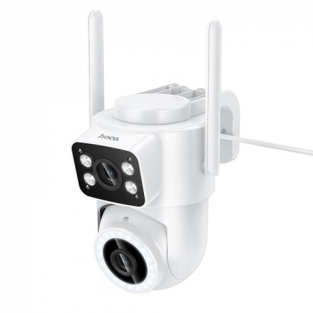 Поворотна камера відеоспостереження Hoco D9 Full HD 2 Мп, Wi-Fi, IP65