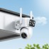 Поворотна камера відеоспостереження Hoco D9 Full HD 2 Мп, Wi-Fi, IP65