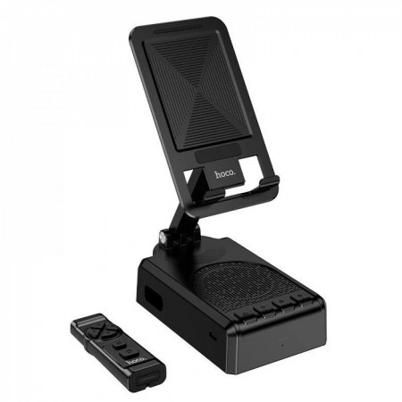 Портативная Bluetooth колонка Hoco HC45 с подставкой для телефона и пультом