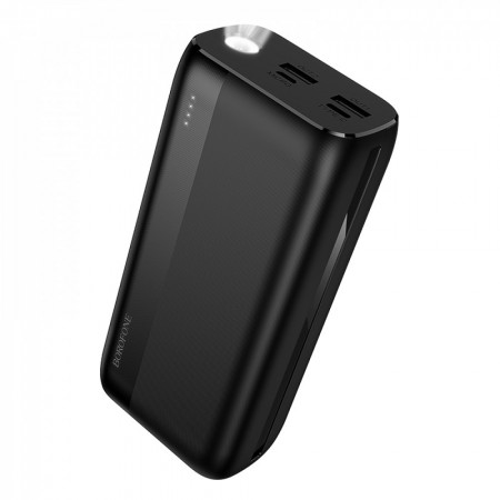 Повербанк Borofone BJ86A 30000 мАг 22.5W PD20W ліхтарик USB Type-C