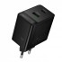 Мережевий зарядний пристрій Borofone BAS17A 65W 1PD 1USB GaN швидка зарядка