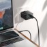 Мережевий зарядний пристрій Borofone BAS17A 65W 1PD 1USB GaN швидка зарядка