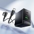 Мережевий зарядний пристрій Borofone BAS17A 65W PD QC3.0 з кабелем Type-C 1м