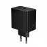 Сетевое зарядное устройство Borofone BAS16A 45W PD QC3.0 два порта USB-C/USB-A