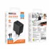 Мережевий зарядний пристрій Borofone BAS16A 45W PD QC3.0 з кабелем Type-C 1м