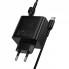 Мережевий зарядний пристрій Borofone BAS16A 45W PD QC3.0 з кабелем Type-C 1м