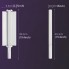 LED видеосвет Handheld Fill Light Stick MJ-27 RGB 60см 25Вт с пультом