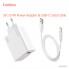 Сетевое зарядное устройство Earldom ES-EU47 67W PD с кабелем USB-C 1м