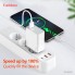 Сетевое зарядное устройство Earldom ES-EU47 67W PD с кабелем USB-C 1м