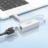 Адаптер USB-C Earldom ET-NW5C для RJ45 Ethernet, алюмінієвий корпус