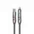 Кабель 4 в 1 Earldom EC-IC02 силіконовий, USB A/Type-C, Lightning, 240W, 1.2м