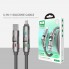 Кабель 4 в 1 Earldom EC-IC02 силіконовий, USB A/Type-C, Lightning, 240W, 1.2м