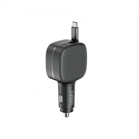 Автомобільний зарядний пристрій Earldom ES-CC53 60W 1USB 1Type-C