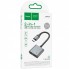 Перехідник USB-C на USB-C і 3.5 мм Hoco UPA34