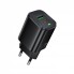 Мережевий зарядний пристрій Borofone BAS85A 30W PD QC3.0 два порти USB Type-C